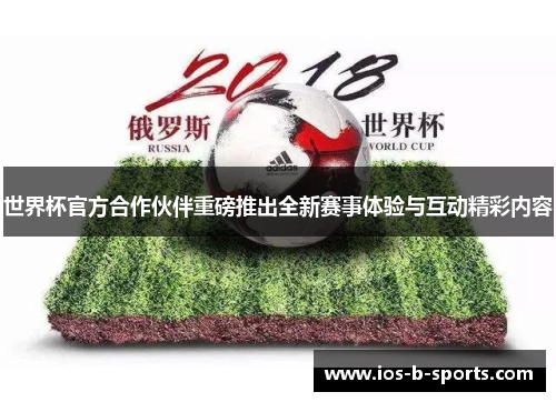 世界杯官方合作伙伴重磅推出全新赛事体验与互动精彩内容 世界杯官方合作伙伴重磅推出全新赛事体验与互动精彩内容